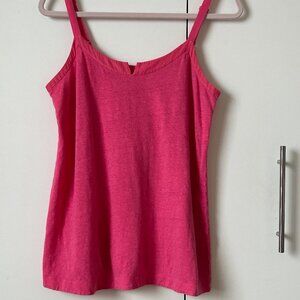 Eileen Fisher Melon Stretch Linen Cami